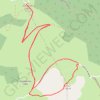 Trace GPS Pic de Belchou, itinéraire, parcours