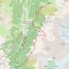 Trace GPS Chalets de Miage - Nant Borrant, itinéraire, parcours