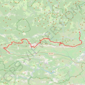 Trace GPS Traversée des Chateaux Cathares : Tuchan - Caudiès de Fenouillèdes, itinéraire, parcours