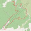 Trace GPS Source des Nayes - Crête de la Lare, itinéraire, parcours