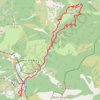 Trace GPS Tende - Castel Tournou, itinéraire, parcours
