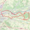 Trace GPS Tours Amboise Tours, itinéraire, parcours