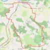 Trace GPS Penne-d'Agenais, Auradou, dans les coteaux nord du Pays de Serres - Pays de la vallée du Lot, itinéraire, parcours