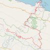 Trace GPS Norte Grande - Fajã do Ouvidor, itinéraire, parcours