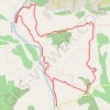Trace GPS Pont de l'Endre Var, itinéraire, parcours