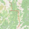 Trace GPS GR20 Usciolu - Capanelle, itinéraire, parcours