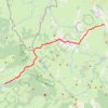 Trace GPS 2ème étape possible du Chemin de Saint-Guilhem, itinéraire, parcours