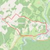 Trace GPS Montcey-Calmoutier, itinéraire, parcours