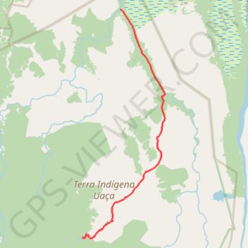 Trace GPS UACA, itinéraire, parcours