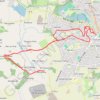 Trace GPS Autour de Saint-Renan, itinéraire, parcours
