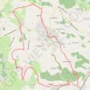 Trace GPS Saint-Laurent-de-Chamousset, itinéraire, parcours