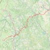 Trace GPS GR65 Via Podiensis Du Puy-en-Velay (Haute-Loire) à Nasbinals (Lozère) (2020), itinéraire, parcours