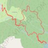 Trace GPS REFUGE D'ORIOL DE Sainte MARGUERITE, itinéraire, parcours