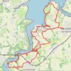 Trace GPS Autour de Pleudihen-sur-Rance, itinéraire, parcours