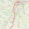 Trace GPS Rennes - Messac, itinéraire, parcours