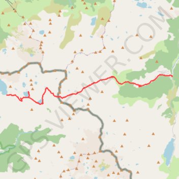 Trace GPS Pyrénées - Marc - Certascan, itinéraire, parcours