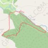 Trace GPS Laffite-Toupière - sentier des crêtes, itinéraire, parcours
