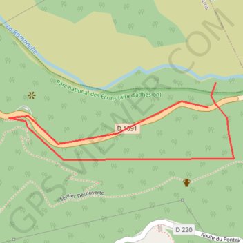 Trace GPS Le Bourg-d'Oisans - Commères, itinéraire, parcours