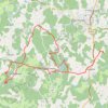 Trace GPS St Estephe 26 kms, itinéraire, parcours