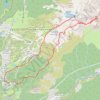 Trace GPS Belledonne - Grand Van - boucle lacs Achard - Lacs Roberts depuis l'Arselle, itinéraire, parcours