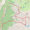 Trace GPS Pala de Ip depuis Canfranc, itinéraire, parcours