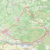 Trace GPS Grambois - Pertuis - Bords de Durance, itinéraire, parcours