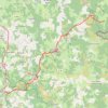 Trace GPS Le Sauvage Aumont-Aubrac, itinéraire, parcours