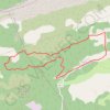 Trace GPS Riboux - Puits d'Arnaud - Jas Frédéric, itinéraire, parcours
