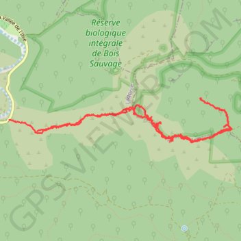 Trace GPS Col de Baravon, itinéraire, parcours
