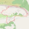 Trace GPS La Colle de Rougiès depuis l'Ecre, itinéraire, parcours