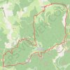Trace GPS Doizueyx par les cretes, itinéraire, parcours