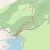Trace GPS Lac d'Estaens, itinéraire, parcours