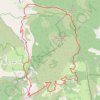 Trace GPS Montagne de Buègue, itinéraire, parcours