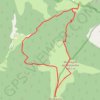 Trace GPS Miélandre du Col d'Espréaux, itinéraire, parcours