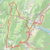 Trace GPS Monts Berthiand, itinéraire, parcours