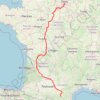 Trace GPS Paris (75000-75116), Île-de-France, France - Puivert (11230), Aude, Occitanie, France, itinéraire, parcours
