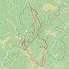 Trace GPS 2024 06 07 - nénuphars Esterel pix, itinéraire, parcours