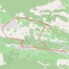 Trace GPS Pougnadoresse - Saint-Laurent-la-Vernède, itinéraire, parcours