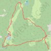 Trace GPS Refuge du Creux de Lachat, itinéraire, parcours