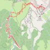 Trace GPS Dent de Crolles (Chartreuse), itinéraire, parcours