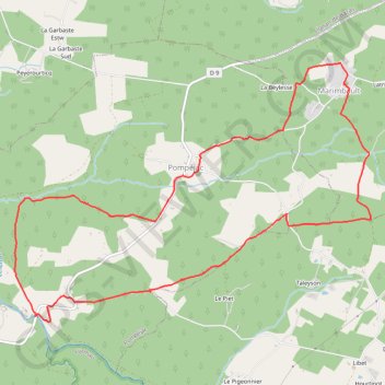 Trace GPS 2016-07-03 12:41:11, itinéraire, parcours