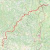 Trace GPS GR652 De Rocamadour (Lot) à Tournon-d'Agenais (Lot-et-Garonne), itinéraire, parcours