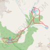 Trace GPS Boréon - Refuge de Cougourde - Lac de Trécolpas, itinéraire, parcours