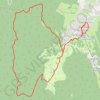 Trace GPS Course pédestre nature "La fleur du Roy", itinéraire, parcours