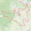 Trace GPS Circuit de la Reine Margot - Nérac, itinéraire, parcours