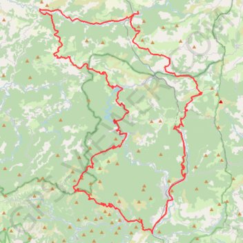 Trace GPS Fondamente - La Tour-sur-Orb, itinéraire, parcours