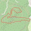 Trace GPS Forêt de Janas, itinéraire, parcours