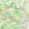 Trace GPS Fête de la Fourme et des Côtes du Forez - Montbrison, itinéraire, parcours