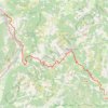 Trace GPS Alpes-de-Haute-Provence entre Barrême et Sisteron, itinéraire, parcours