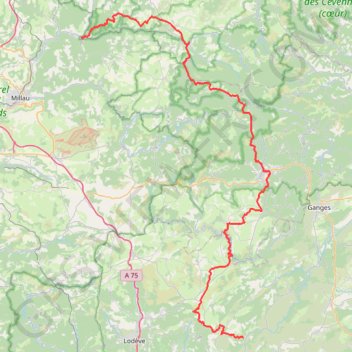 Trace GPS total-stGuilhem2018, itinéraire, parcours